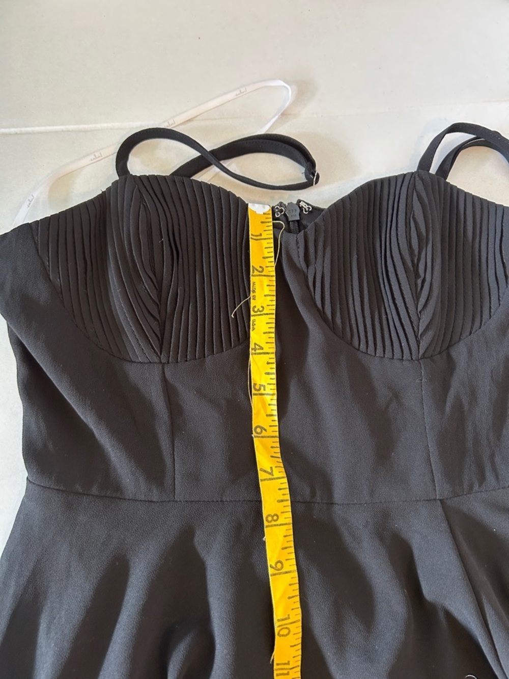 LULUS  BLACK MAXI DRESS WITH SWEETHEART BODICE AJUSTABLE STRAPS SMALL - Picture 13 of 15